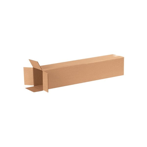 6 x 6 x 29'' Tall Corrugated Boxes, 25PK