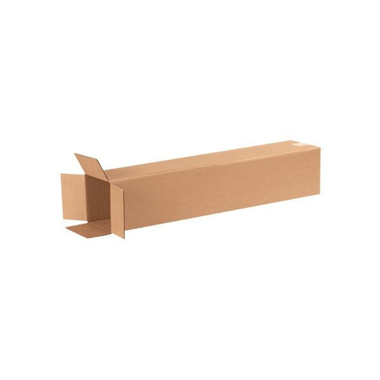 6 x 6 x 29'' Tall Corrugated Boxes, 25PK