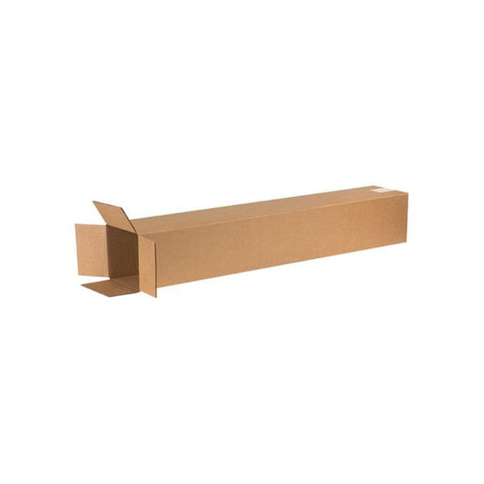 6 x 6 x 38'' Tall Corrugated Boxes, 25PK
