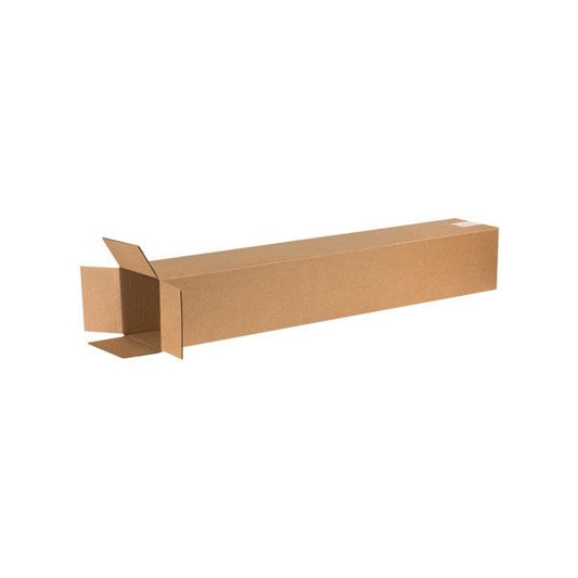 6 x 6 x 40'' Tall Corrugated Boxes, 25PK