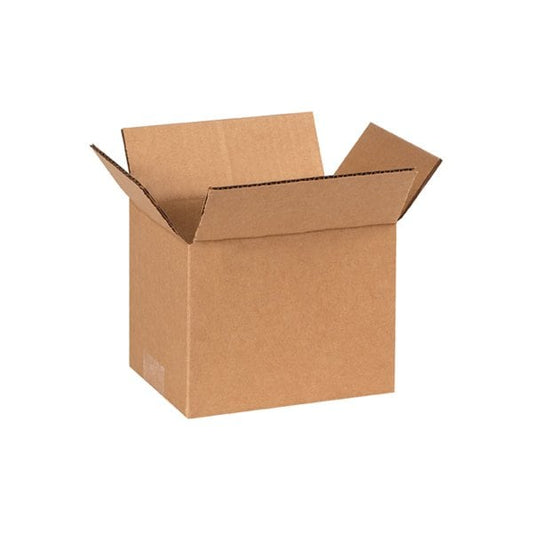 7 x 6 x 6'' Corrugated Boxes, 25PK