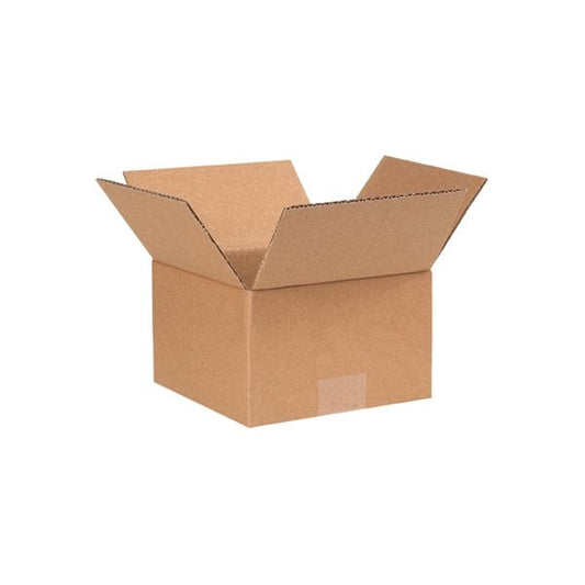 7 x 7 x 4'' Corrugated Boxes, 25PK