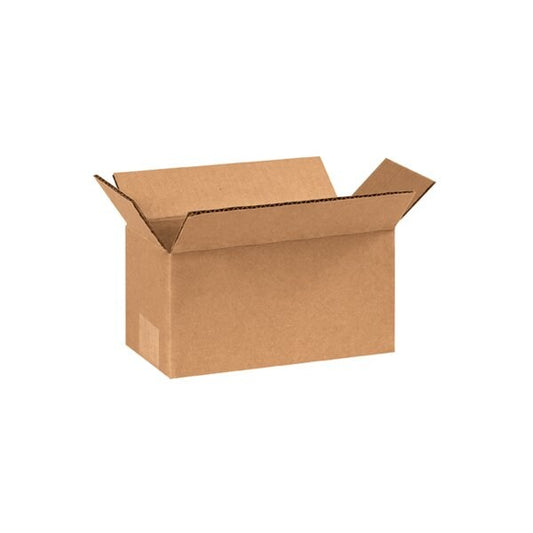 8 x 4 x 4'' Long Corrugated Boxes, 25PK
