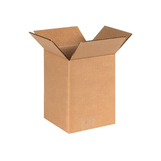 6 x 6 x 8'' Corrugated Boxes, 25PK