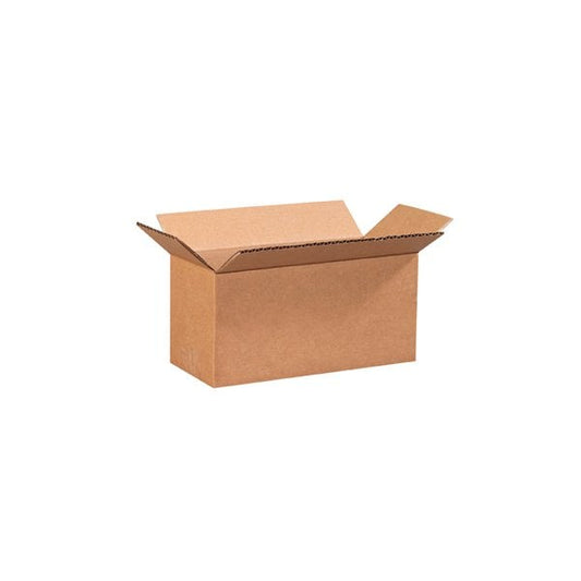 9 x 4 x 4'' Long Corrugated Boxes, 25PK