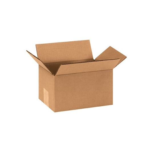 9 x 6 x 5'' Corrugated Boxes, 25PK