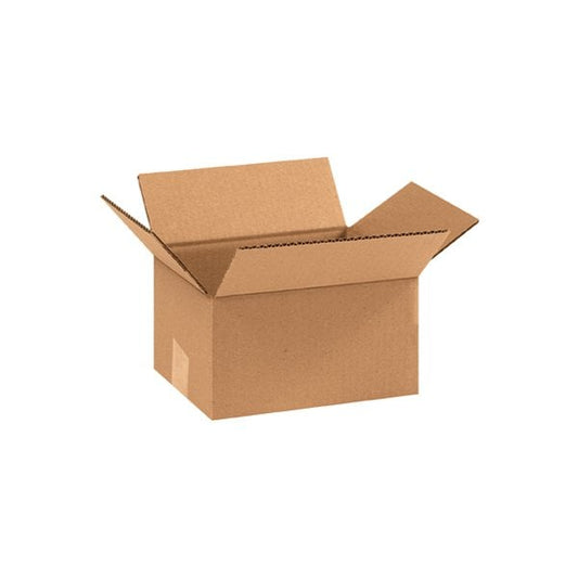 9 x 7 x 5'' Corrugated Boxes, 25PK