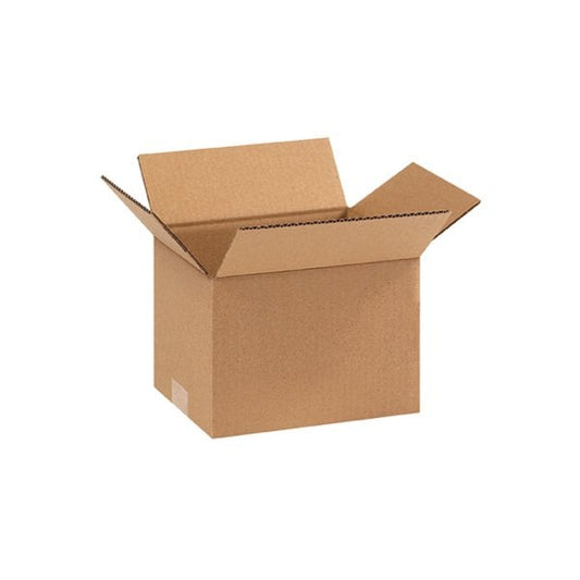 9 x 7 x 6'' Corrugated Boxes, 25PK