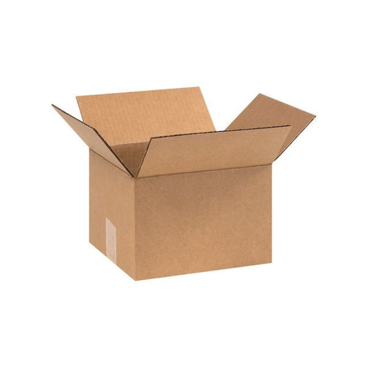 9 x 8 x 6'' Corrugated Boxes, 25PK