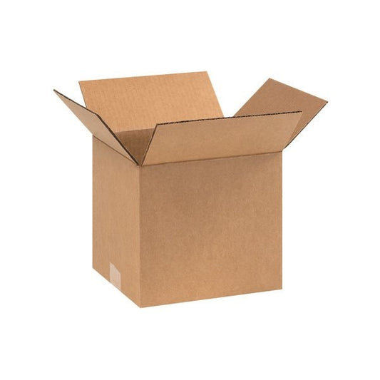 9 x 8 x 8'' Corrugated Boxes, 25PK
