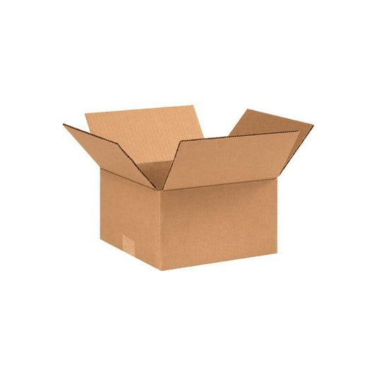 9 x 9 x 5'' Corrugated Boxes, 25PK