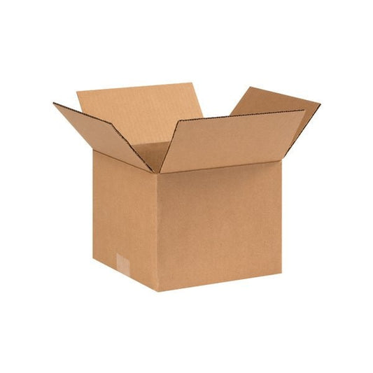 9 x 9 x 7'' Corrugated Boxes, 25PK
