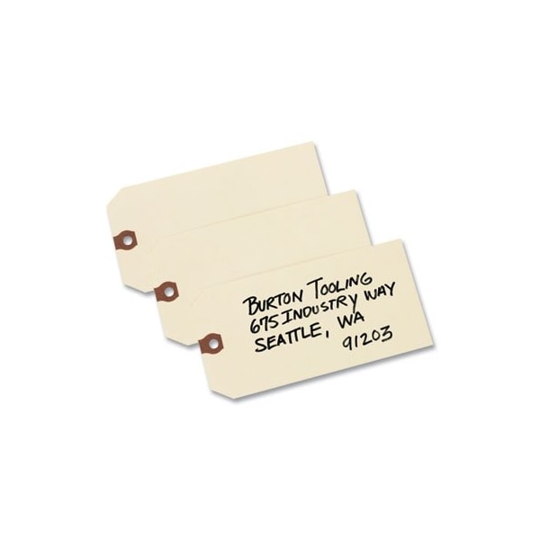Avery, Unstrung Shipping Tags, 13-Pt. Stock, 6 1/4 X 3 1/8, Manila, 1000PK