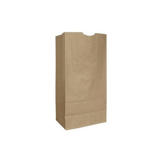 General, GROCERY PAPER BAGS, 50 LBS CAPACITY, #16, 7.75inW X 4.81inD X 16inH, KRAFT, 500 BAGS