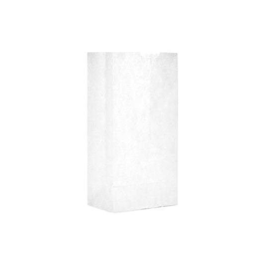 BAG, PAPER GROCERY, 4#, WH