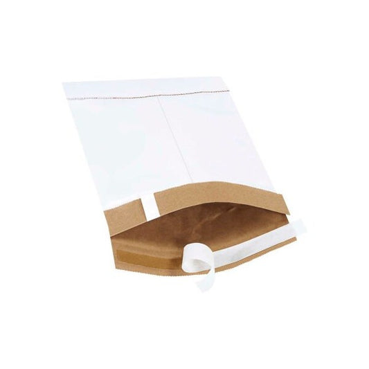 Global Industrial Self Seal Padded Mailers #0 6inW x 10inL White 250/Pack