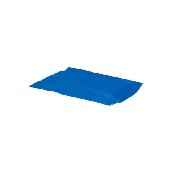 Global Industrial Flat Poly Bags 6inW x 12inL 2 Mil Blue 1000/Pack