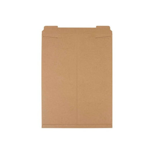 Stayflats Tab Lock Mailers, 20inW x 27inL, Kraft, 50/Pack