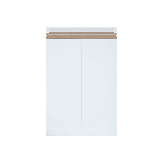 Stayflats Plus Self-Seal Mailers, 13inW x 18inL, White, 100/Pack