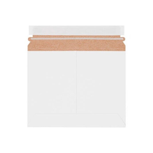 Stayflats Lite Utility Flat Mailers, 9inW x 7inL, White, 200/Pack