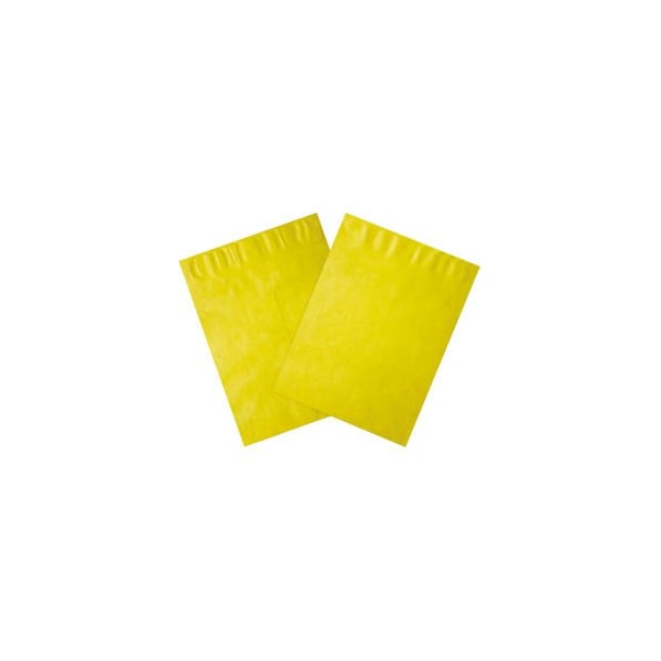 Tyvek Self Seal Colored Envelopes, 9inW x 12inL, Yellow, 100/Pack
