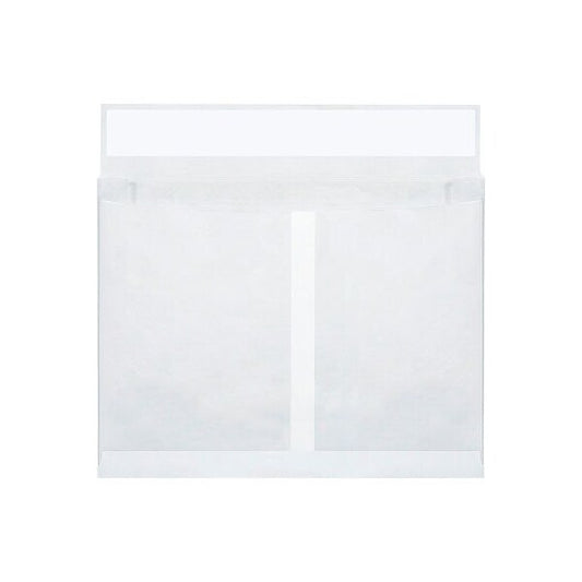 Tyvek Self Seal Expandable Envelopes, Side Opening, 10inW x 13inL x 2inD, White, 100/Pack