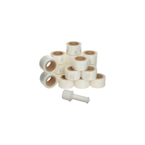 Goodwrappers&#153; Banding Stretch Wrap, Cast, 80 Gauge, 3"Wx1000'L, Clear