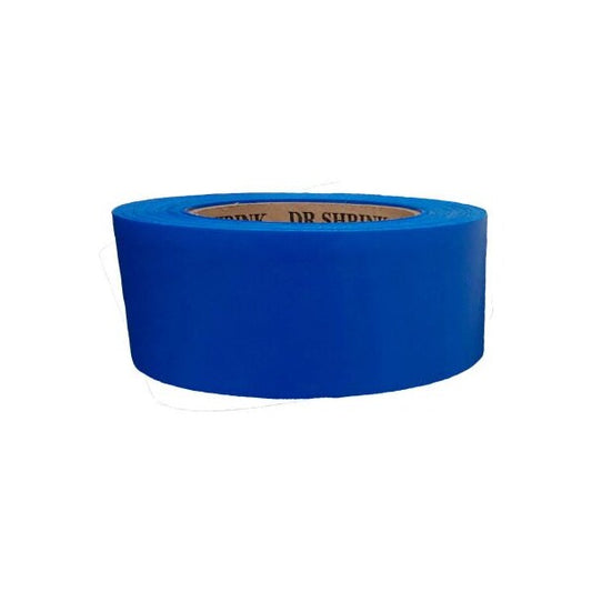 Dr. Shrink Heat Shrink Tape, 2inW x 180'L, 9 Mil, Blue, 1 Roll