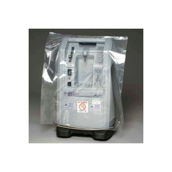 Low Density Equipment Cover on Roll, 1 mil, 18in x 15in x 21in, Clear, Pkg Qty 250