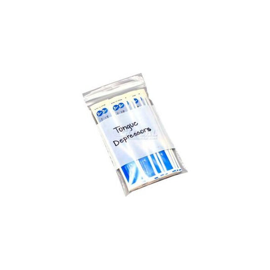 Clear Line Seal Top Reclosable Bags W/ Write On Block, 2"W x 3"L, 4 Mil, Clear, 1000/Pack