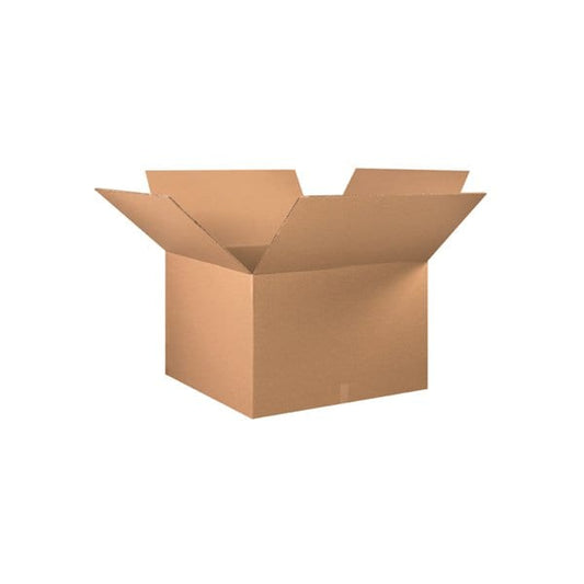 Heavy Duty Double Wall Cardboard Corrugated Boxes, 30"L x 30"W x 20"H, Kraft