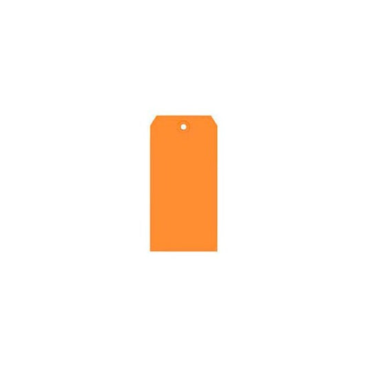 Global Industrial Shipping Tag #7 5-3/4inL x 2-7/8inW Orange 1000/Pack