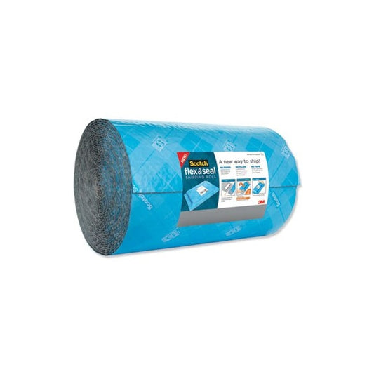 Scotch, FLEX AND SEAL SHIPPING ROLL, 15in X 200 FT, BLUE/GRAY