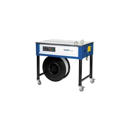 Global Industrial„? Polypropylene Strapping Machine w/ 1 Free Strapping Roll, Blue