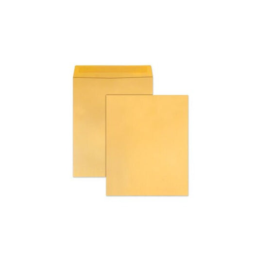 QualityPrk, JUMBO SIZE KRAFT ENVELOPE, FOLD FLAP CLOSURE, 14 X 18, BROWN KRAFT, 25PK
