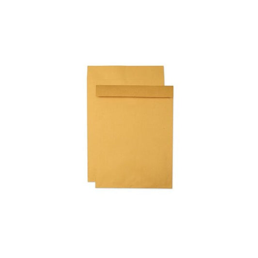 QualityPrk, JUMBO SIZE KRAFT ENVELOPE, FOLD FLAP CLOSURE, 15 X 20, BROWN KRAFT, 25PK