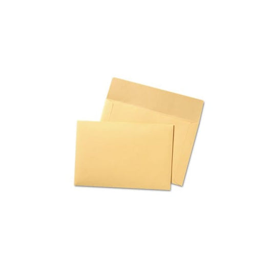 QualityPrk, FILING ENVELOPES, LETTER SIZE, CAMEO BUFF, 100PK
