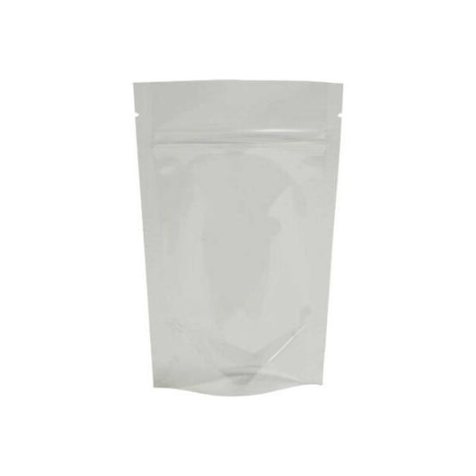 Sealer Sales Stand Up Zip Pouches, 2 lb., 9inW x 13-1/2inL, 4 Mil, Clear, 250/Pack