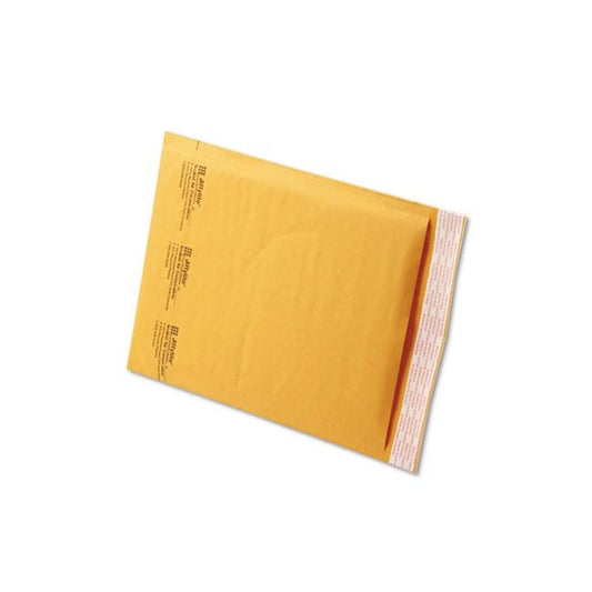 AA-Sealed Air Jiffylite&#174; Self Seal Mailer, #2, 8-1/2in x 12in, Golden Brown, 100PK