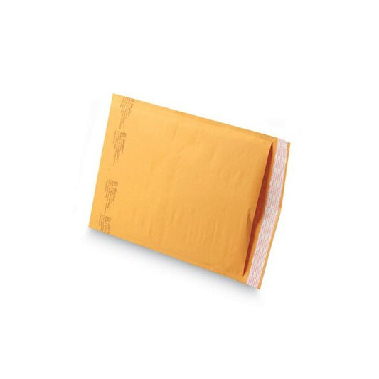 AA-Sealed Air Jiffylite&#174; Self Seal Mailer, #4, 9-1/2in x 14-1/2in, Golden Brown, 100PK