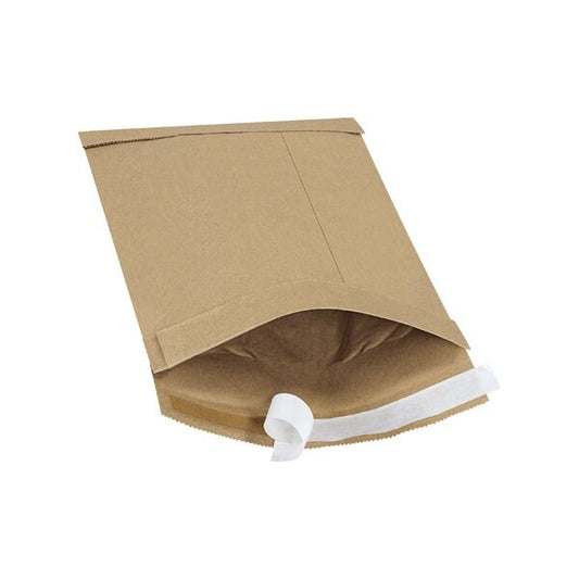 7-1/4 x 12'' Kraft #1 Self-Seal Padded Mailers, 25PK