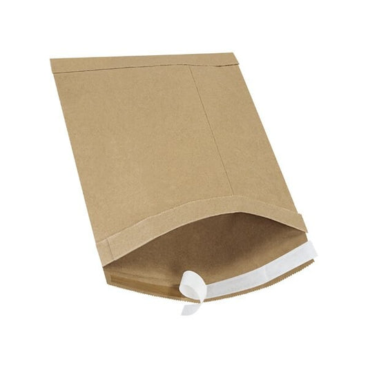 8-1/2 x 14-1/2'' Kraft #3 Self-Seal Padded Mailers, 100PK