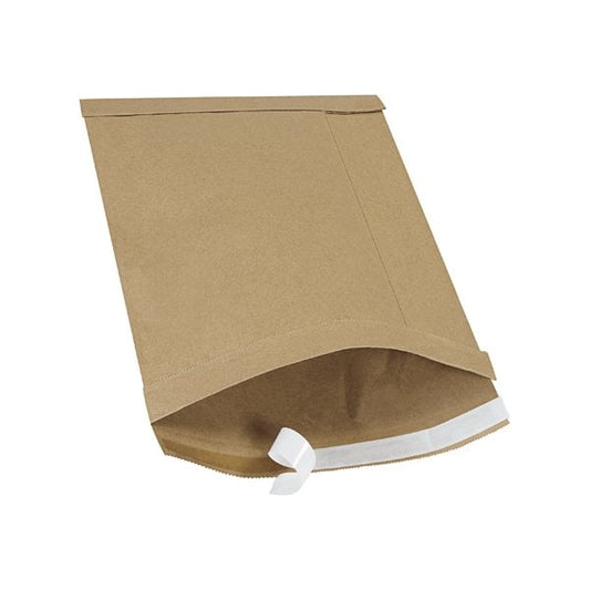 9-1/2 x 14-1/2'' Kraft #4 Self-Seal Padded Mailers, 100PK