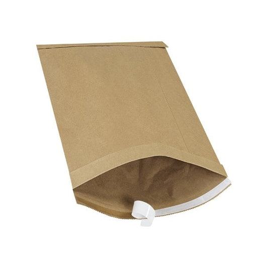 10-1/2 x 16'' Kraft #5 Self-Seal Padded Mailers, 25PK