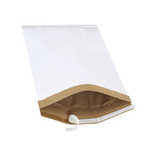 12-1/2 x 19'' White #6 Self-Seal Padded Mailers, 25PK