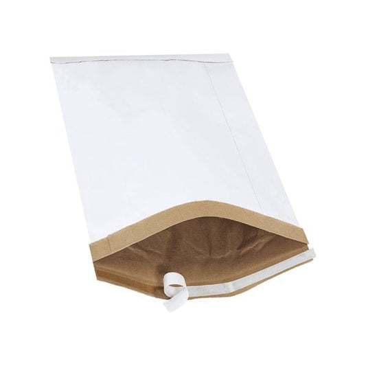 14-1/4 x 20'' White #7 Self-Seal Padded Mailers, 25PK