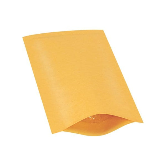 4 x 8'' Kraft #000 Heat-Seal Bubble Mailers, 25PK