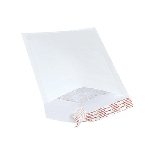 5 x 10'' White #00 Self-Seal Bubble Mailers, 250PK