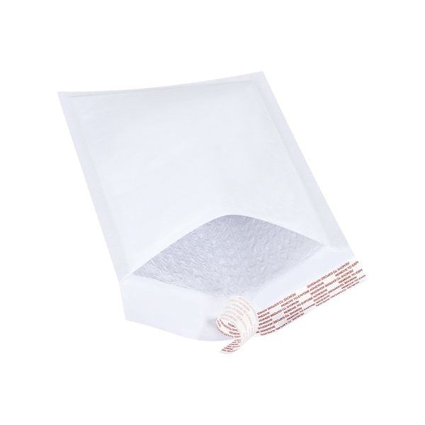 7-1/4 x 12'' White #1 Self-Seal Bubble Mailers, 25PK