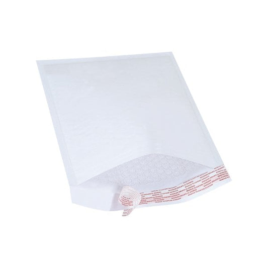 8-1/2 x 12'' White #2 Self-Seal Bubble Mailers, 100PK